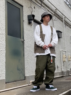 クロ🐑さん(メンズ・168cm)の夏コーディネート