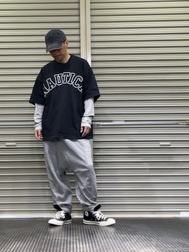 クロ🐑さん（メンズ・168cm）の夏コーディネート