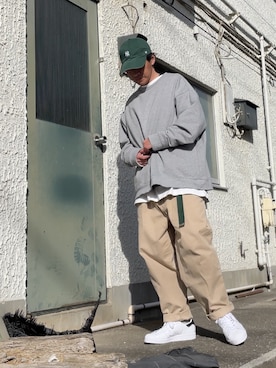 「アイテム（シューズ）」を使った、クロ🐑さん（メンズ・168cm・40代）の冬コーディネート
