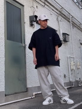 クロ🐑さん(メンズ・168cm)の春コーディネート