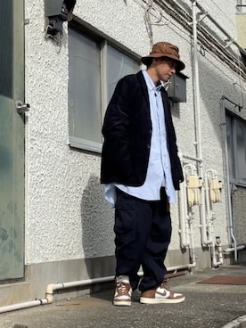 クロ🐑さん（メンズ・168cm）の秋コーディネート