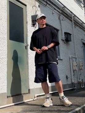 クロ🐑さん（メンズ・168cm）の夏コーディネート