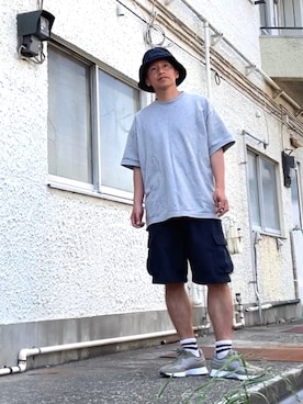 クロ🐑さん（メンズ・168cm）の夏コーディネート