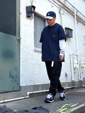 クロ🐑さん(メンズ・168cm)の春コーディネート