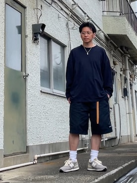 クロ🐑さん（メンズ・168cm）の夏コーディネート