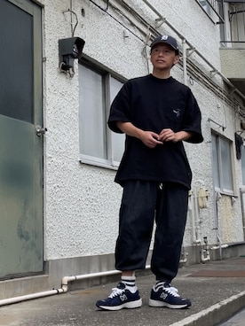 クロ🐑さん（メンズ・168cm）の夏コーディネート