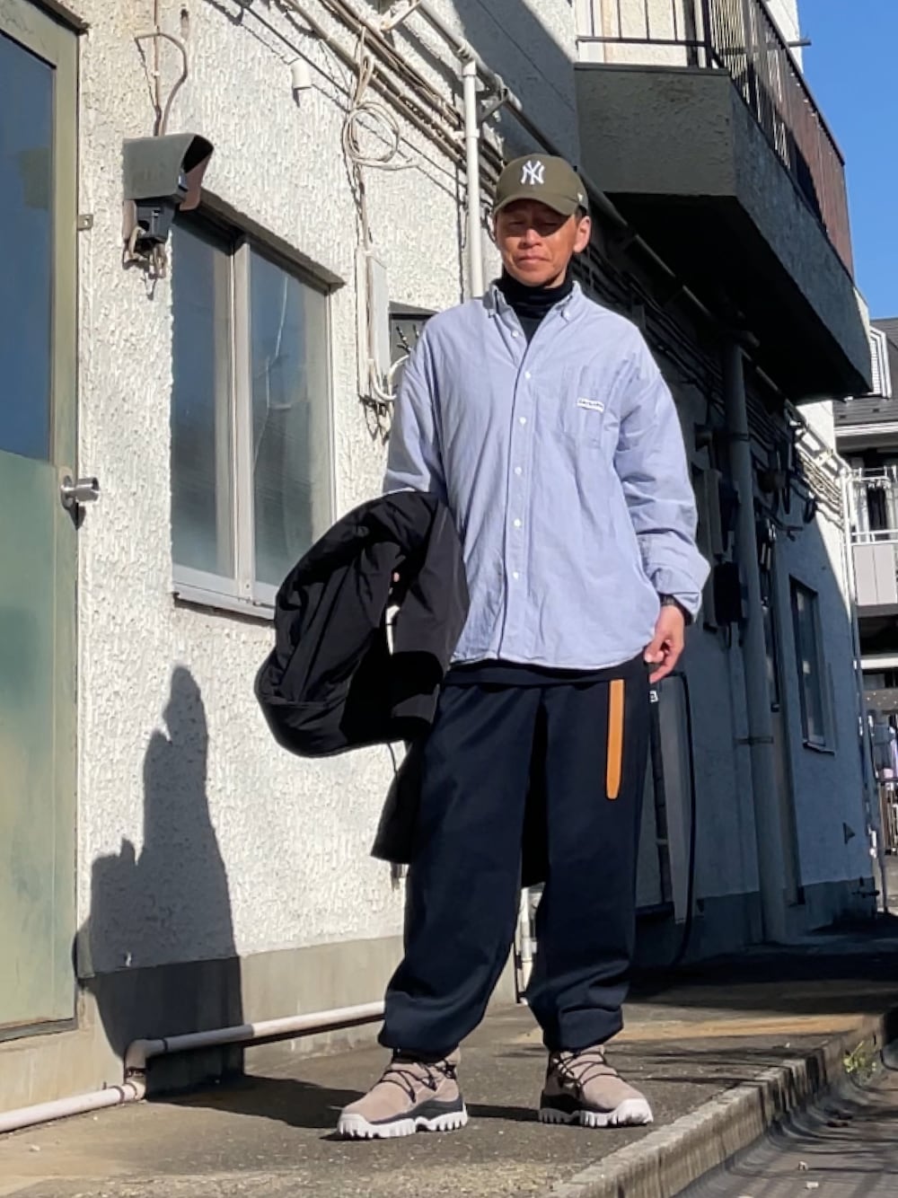 FREAK'S STORE CAHLUMN カラウム タック スラックスパンツ CAHLUMN/カウラム Polyester 1 Tuck Slacks Pant/ポリエステル 1