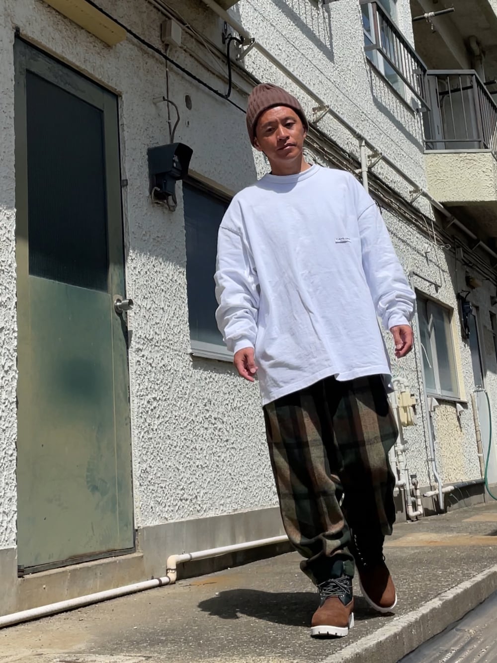 ロングスリーブ カウラム ロンt CAHLUMN カウラム ロンT リバーシブル