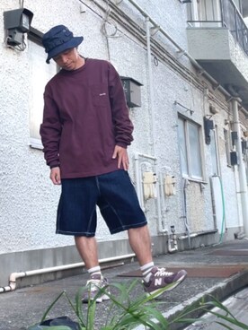 クロ🐑さん(メンズ・168cm)の春コーディネート