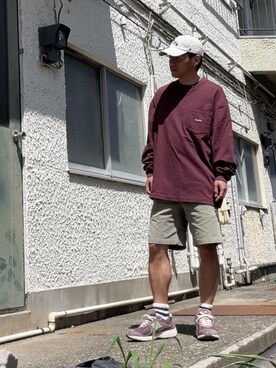 クロ🐑さん（メンズ・168cm）の春コーディネート
