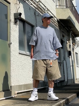 「アイテム（トップス）」を使った、クロ🐑さん（メンズ・168cm・40代）の夏コーディネート