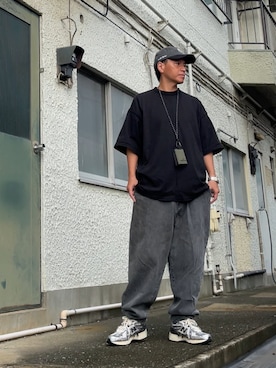 「アイテム（帽子）」を使った、クロ🐑さん（メンズ・168cm・40代）の秋コーディネート