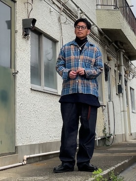 「REGAL Shoe & Co.（リーガル シューアンドカンパニー）のアイテム」を使った、クロ🐑さん（メンズ・168cm）の春コーディネート