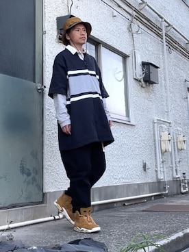 クロ🐑さん(メンズ・168cm)の春コーディネート