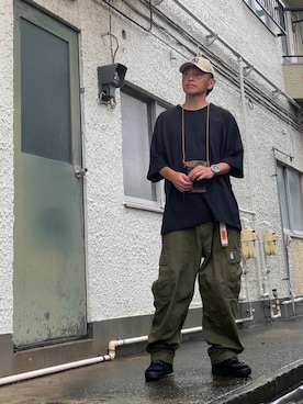 クロ🐑さん（メンズ・168cm）の夏コーディネート