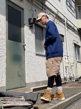 クロ🐑さん（メンズ・168cm）の春コーディネート