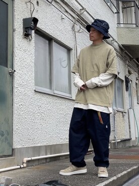 クロ🐑さん（メンズ・168cm）の秋コーディネート