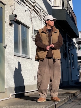 「'47（フォーティーセブン）のアイテム」を使った、クロ🐑さん（メンズ・168cm）の冬コーディネート