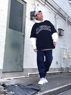 クロ🐑さん（メンズ・168cm）の冬コーディネート