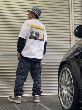 クロ🐑さん(メンズ・168cm)の春コーディネート