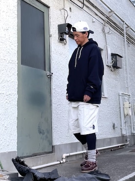 クロ🐑さん（メンズ・168cm）の春コーディネート