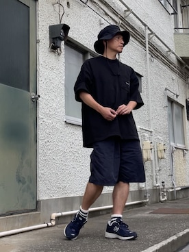 クロ🐑さん（メンズ・168cm）の夏コーディネート