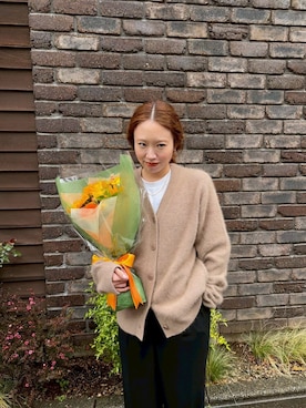 「Steven Alan（スティーブンアラン）のアイテム（トップス）」を使った、りっぴーさん（レディース・154cm）の春コーディネート