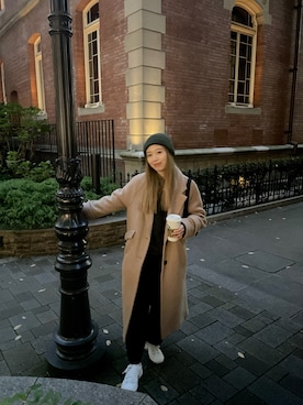 りっぴーさん(レディース・154cm)の冬コーディネート