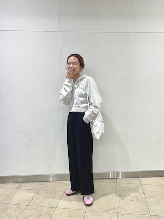 H BEAUTY＆YOUTH ＜H＞ドライタッチスウェットジップパーカー H＞ドライタッチスウェットジップパーカー（パーカー）｜H