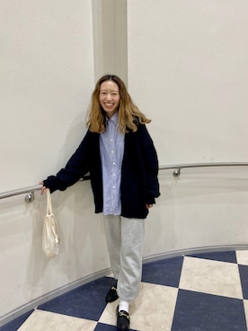 りっぴーさん(レディース・154cm)の冬コーディネート