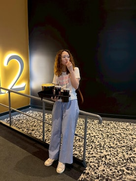 「H&M（エイチ・アンド・エム）のアイテム」を使った、りっぴーさん（レディース・154cm）の春コーディネート