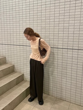 りっぴーさん（レディース・154cm）の秋コーディネート