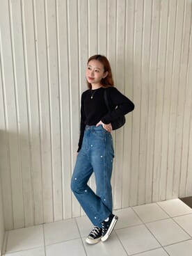 りっぴーさん(レディース・154cm)の春コーディネート