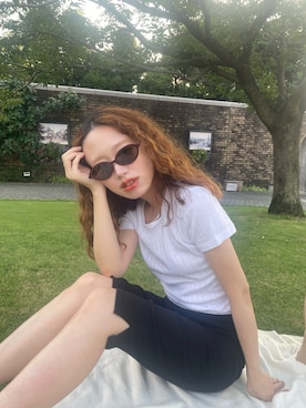 「GAP（ギャップ）のアイテム（トップス）」を使った、りっぴーさん（レディース・154cm）の秋コーディネート
