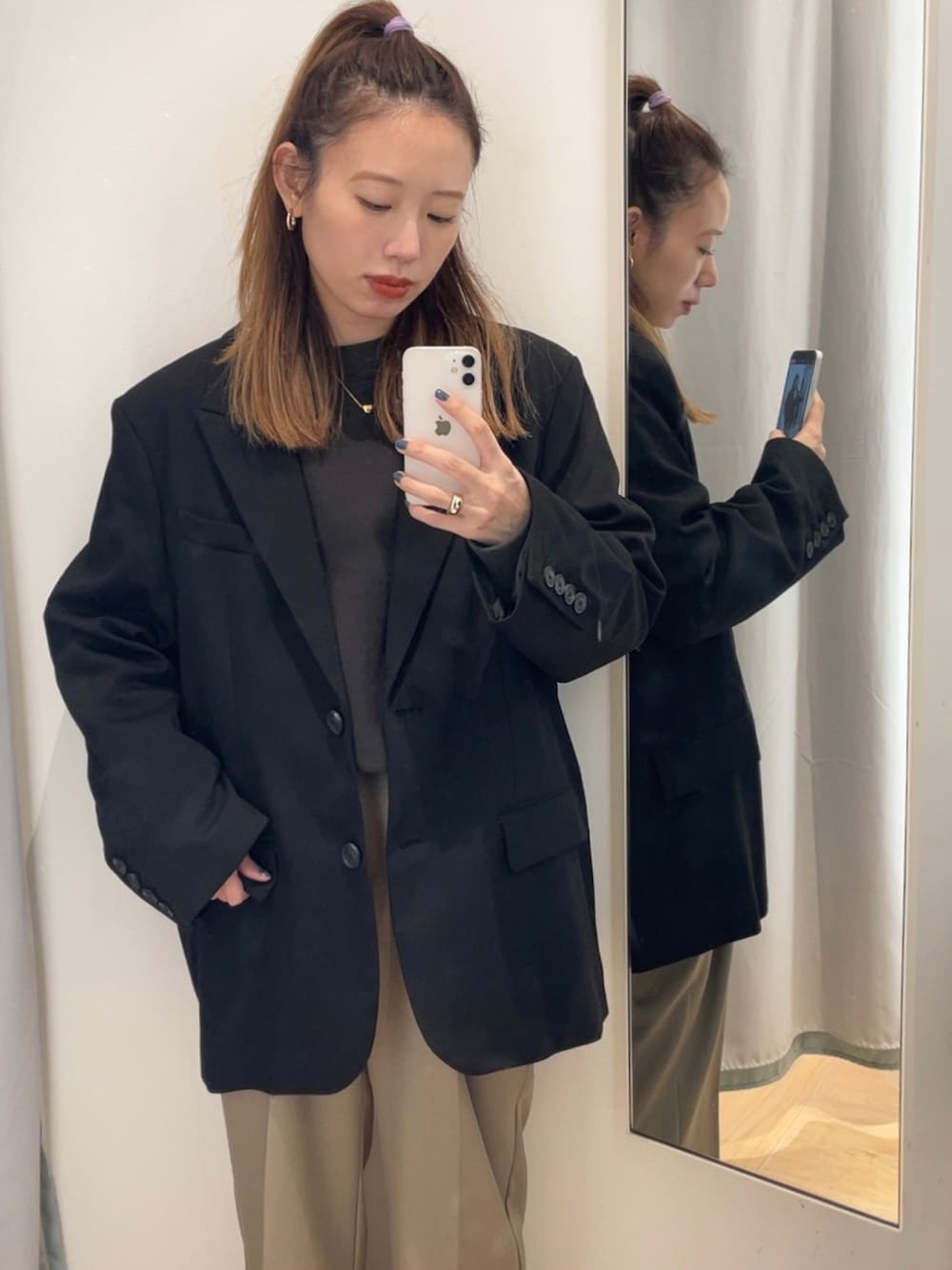 【発送スケsale】COS ブラック テーラードジャケット COS テーラードジャケット
