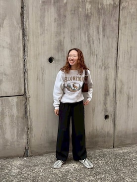 りっぴーさん(レディース・154cm)の冬コーディネート