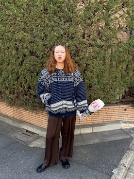 りっぴーさん（レディース・154cm）の冬コーディネート