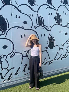 「夏服」｜りっぴーさん（レディース・154cm）の夏コーディネート