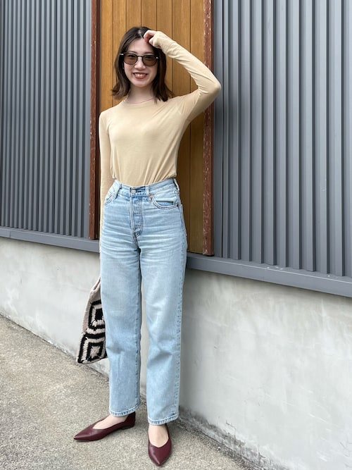 BASERANGE（ベースレンジ）の「【BASERANGE】ロングスリーブカットソー