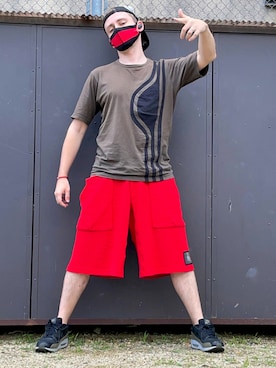 塔弁さん（メンズ・172cm）の夏コーディネート