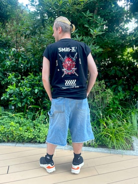 「アイテム（レッグウェア）」を使った、塔弁さん（メンズ・172cm）の秋コーディネート