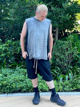 「アイテム（ソックス/靴下）」を使った、塔弁さん（メンズ・172cm・30代）の夏コーディネート