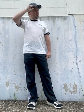 「Needles（ニードルス）のアイテム」を使った、塔弁さん（メンズ・172cm）の春コーディネート