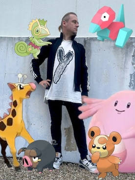 「アイテム（ブルゾン）」を使った、塔弁さん（メンズ・172cm・30代）の秋コーディネート