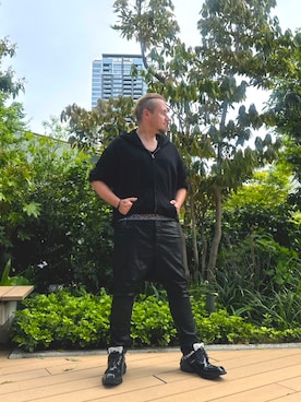 「DANKE SCHON（ダンケシェーン）のアイテム」を使った、塔弁さん（メンズ・172cm）の春コーディネート