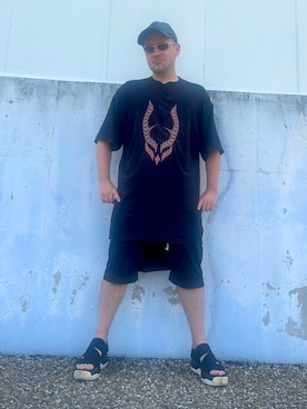 「アイテム（Tシャツ/カットソー）」を使った、塔弁さん（メンズ・172cm・30代）の夏コーディネート