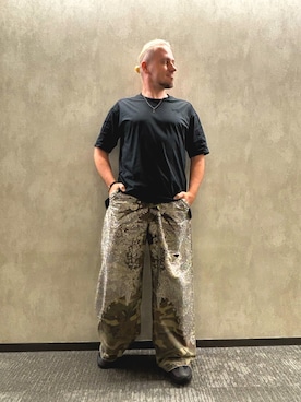 「Y-3(ワイスリー)のアイテム」を使った、塔弁さん(メンズ・172cm)の秋コーディネート