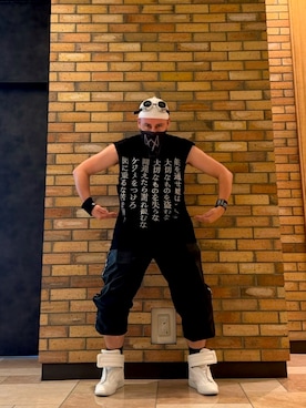 「SPINNS（スピンズ）のアイテム」を使った、塔弁さん（メンズ・172cm）の秋コーディネート
