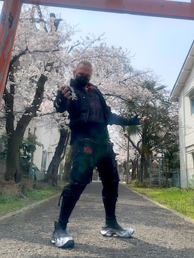 「Lui's（ルイス）のアイテム」を使った、塔弁さん（メンズ・172cm）の春コーディネート