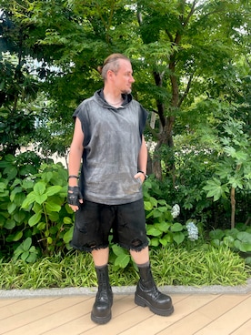 塔弁さん(メンズ・172cm)の夏コーディネート